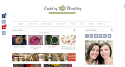 Desktop Screenshot of cookingthemhealthy.com